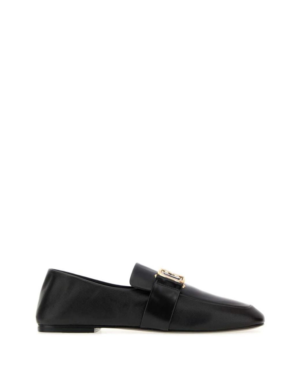 Lanvin Black Bijou Loafer