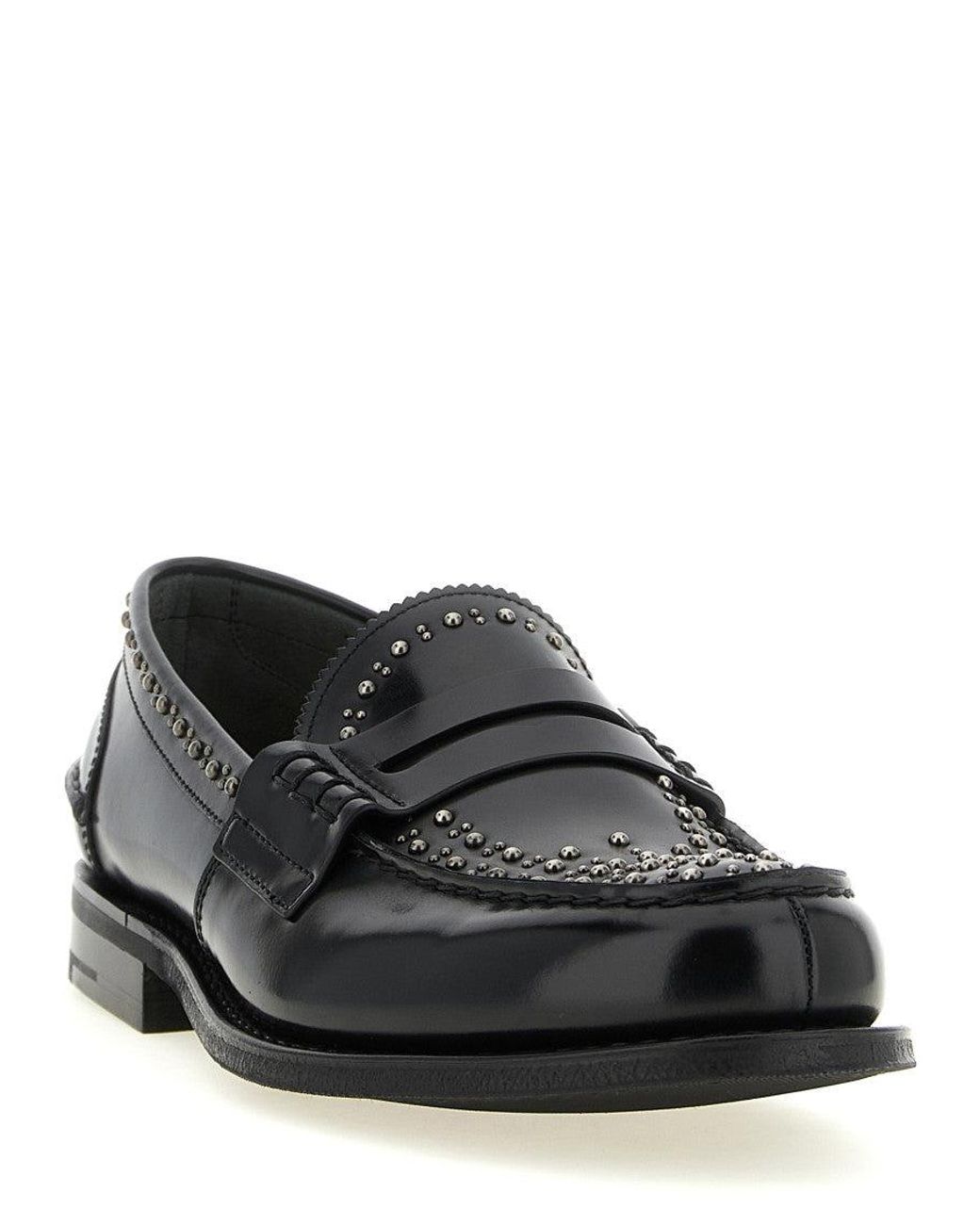 Church's Black 'Pembrey Met. W' Loafers for men