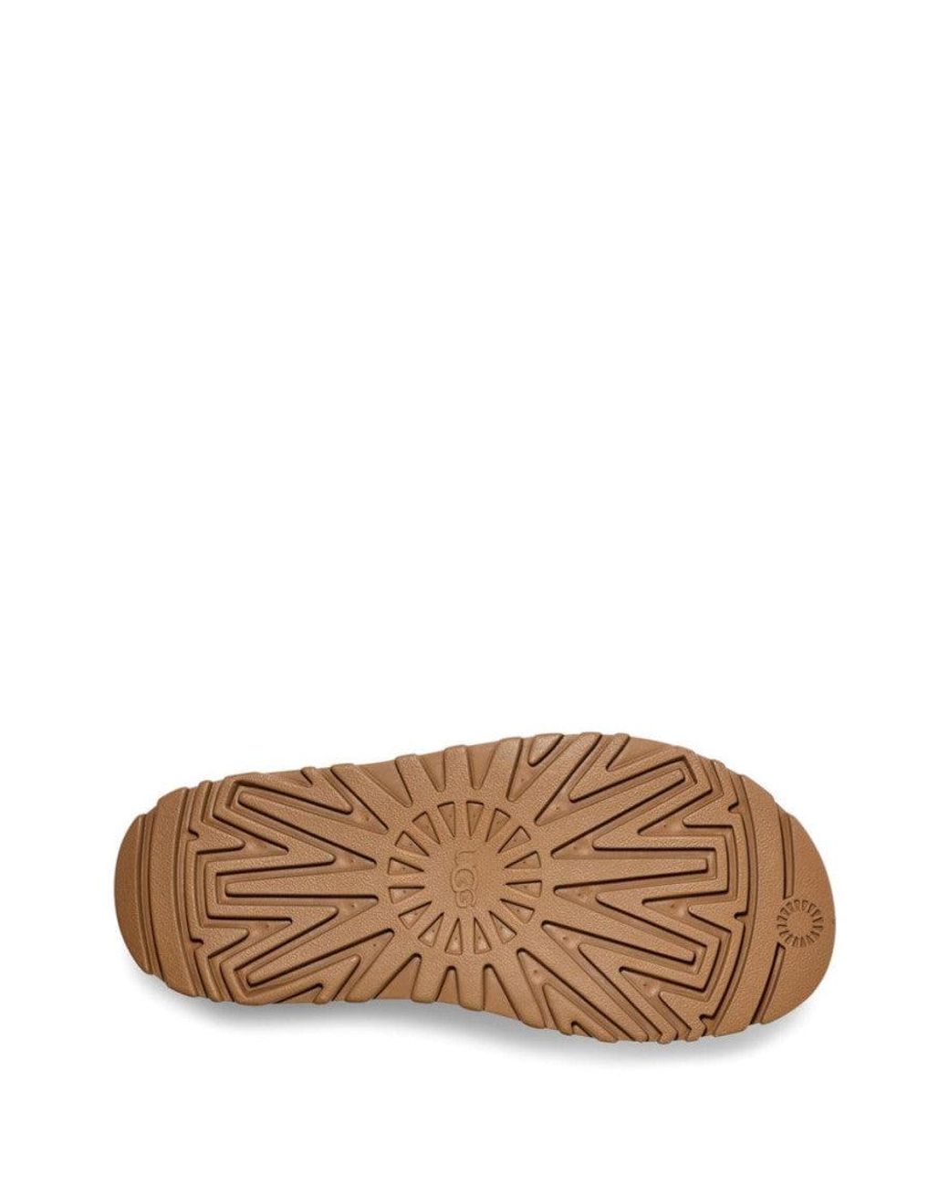 Ugg Brown Platform Sandals 'Goldenglow'