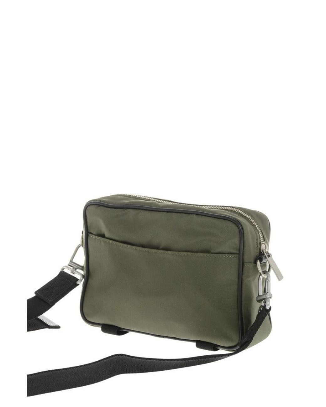 Off-White c/o Virgil Abloh Black Dark Courrier Small Crossbody Bag for men