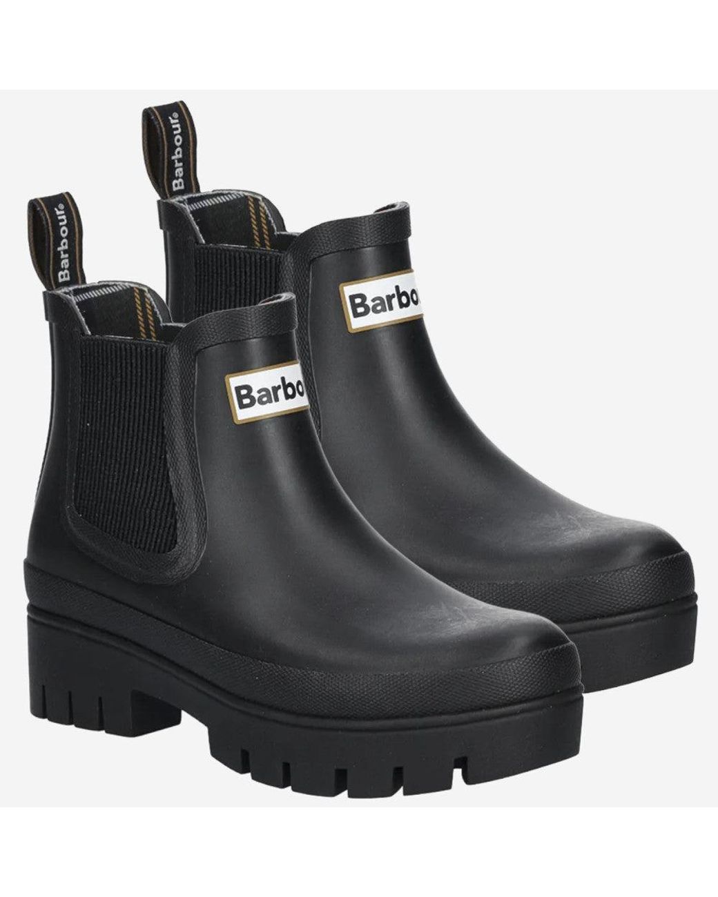 Barbour Black Ankle Boots