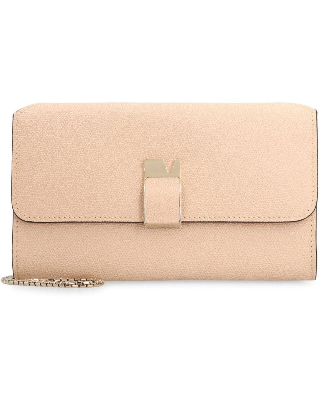 Valextra Natural Light Nolo Clutch