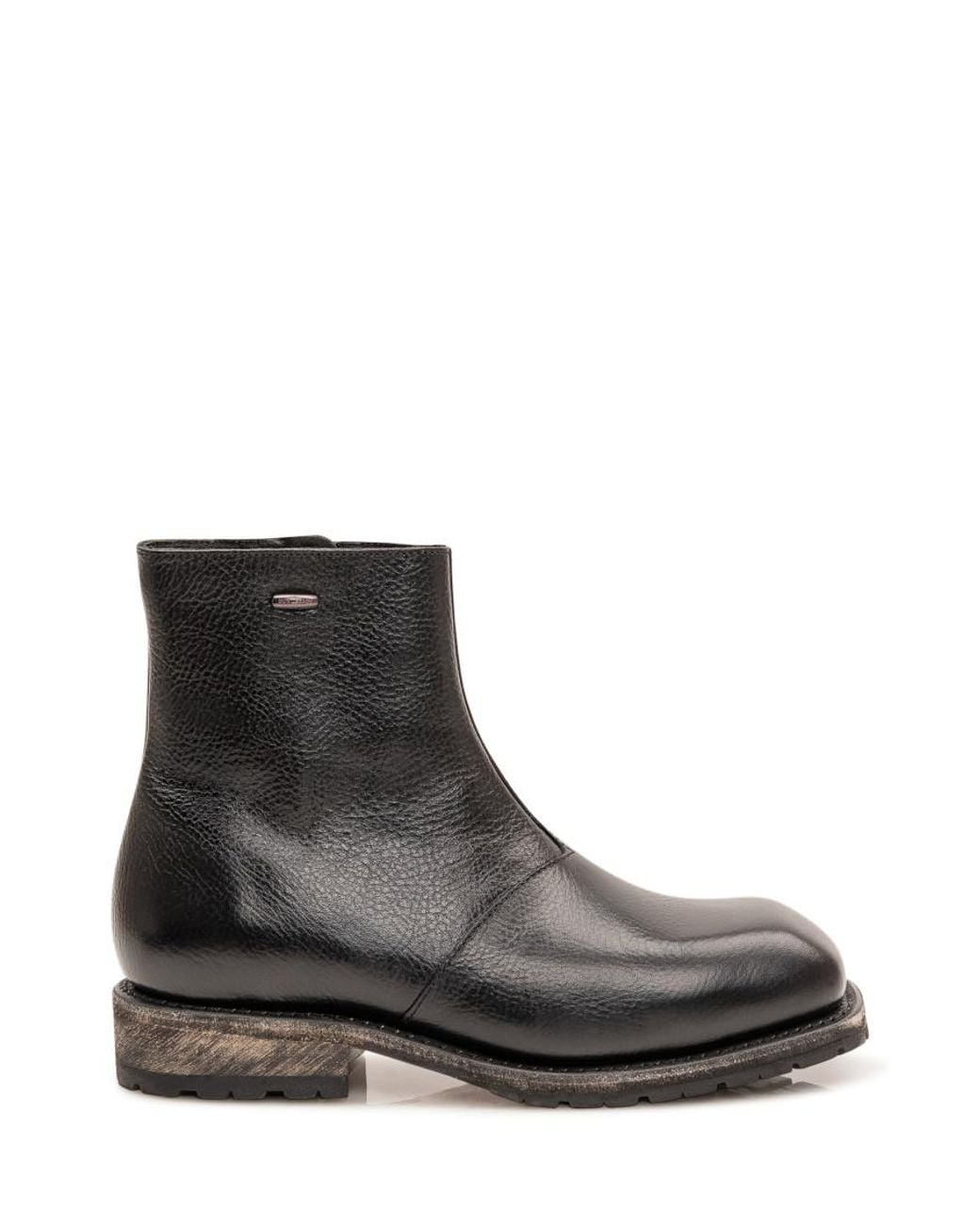 Our Legacy Black Engine Leather Boots for men