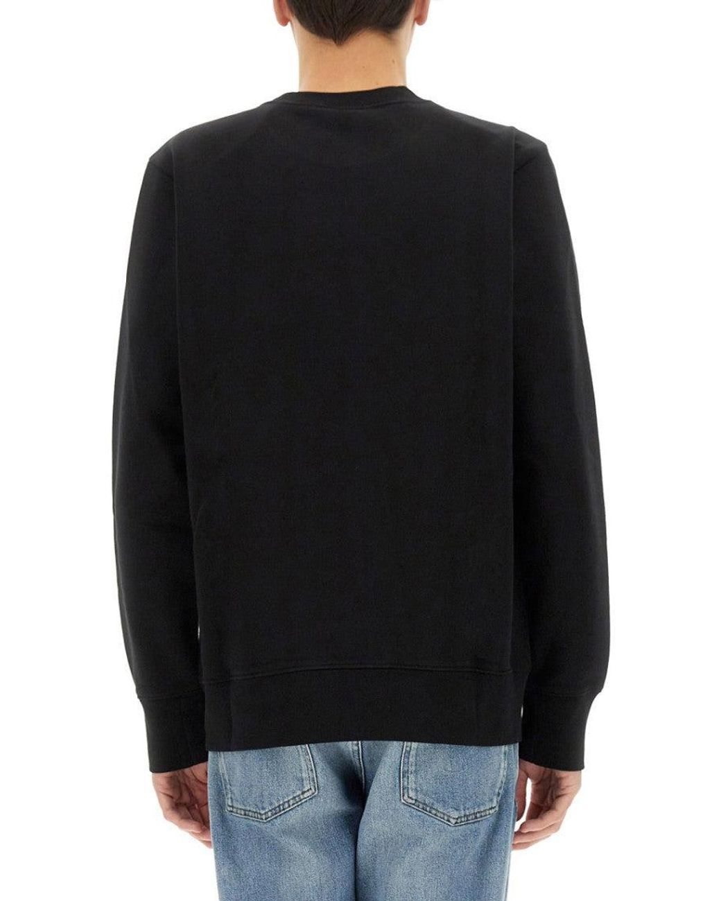 Paul Smith Black Regular Graphic Sweatshirt for men