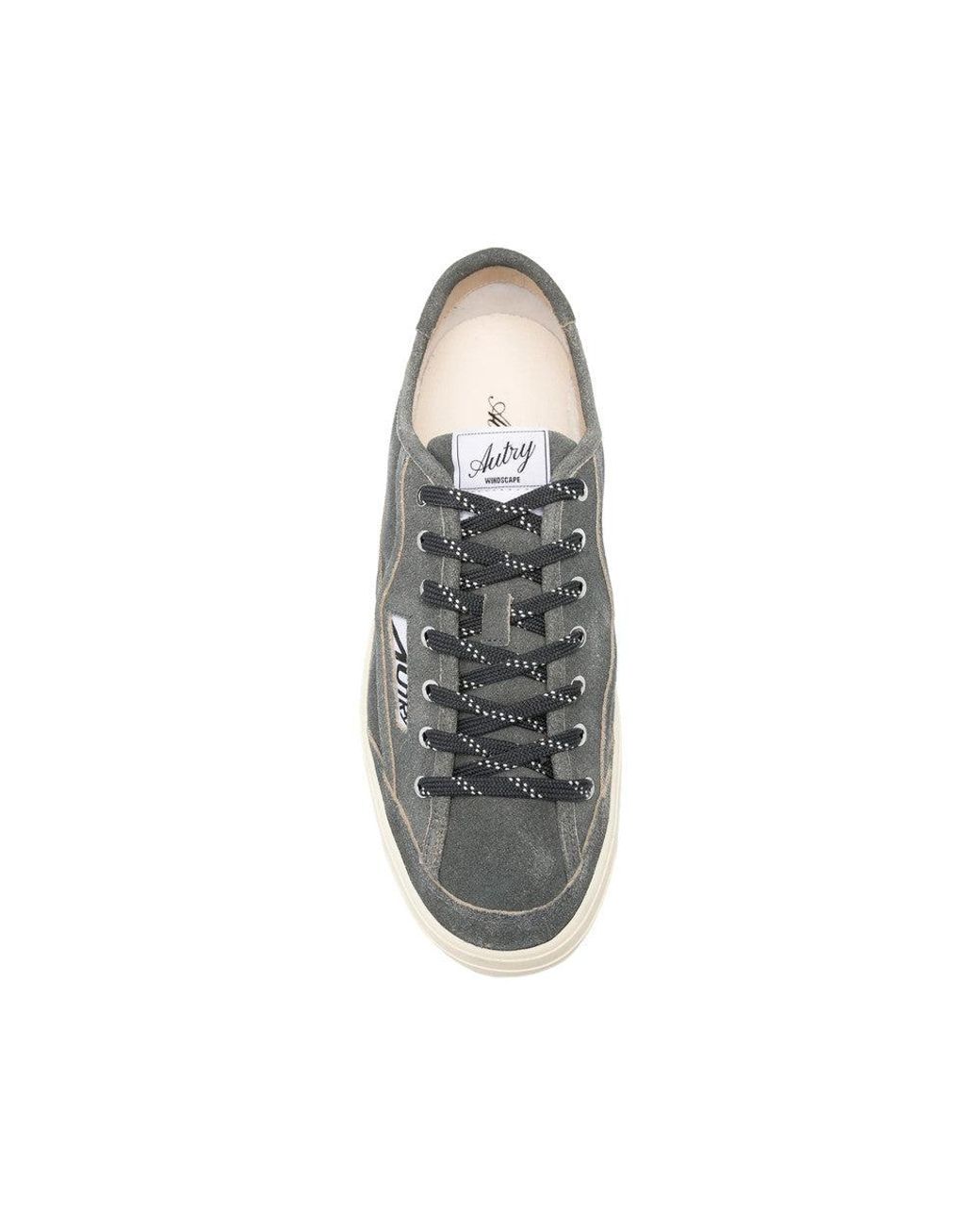Autry Gray Logo Sneakers for men