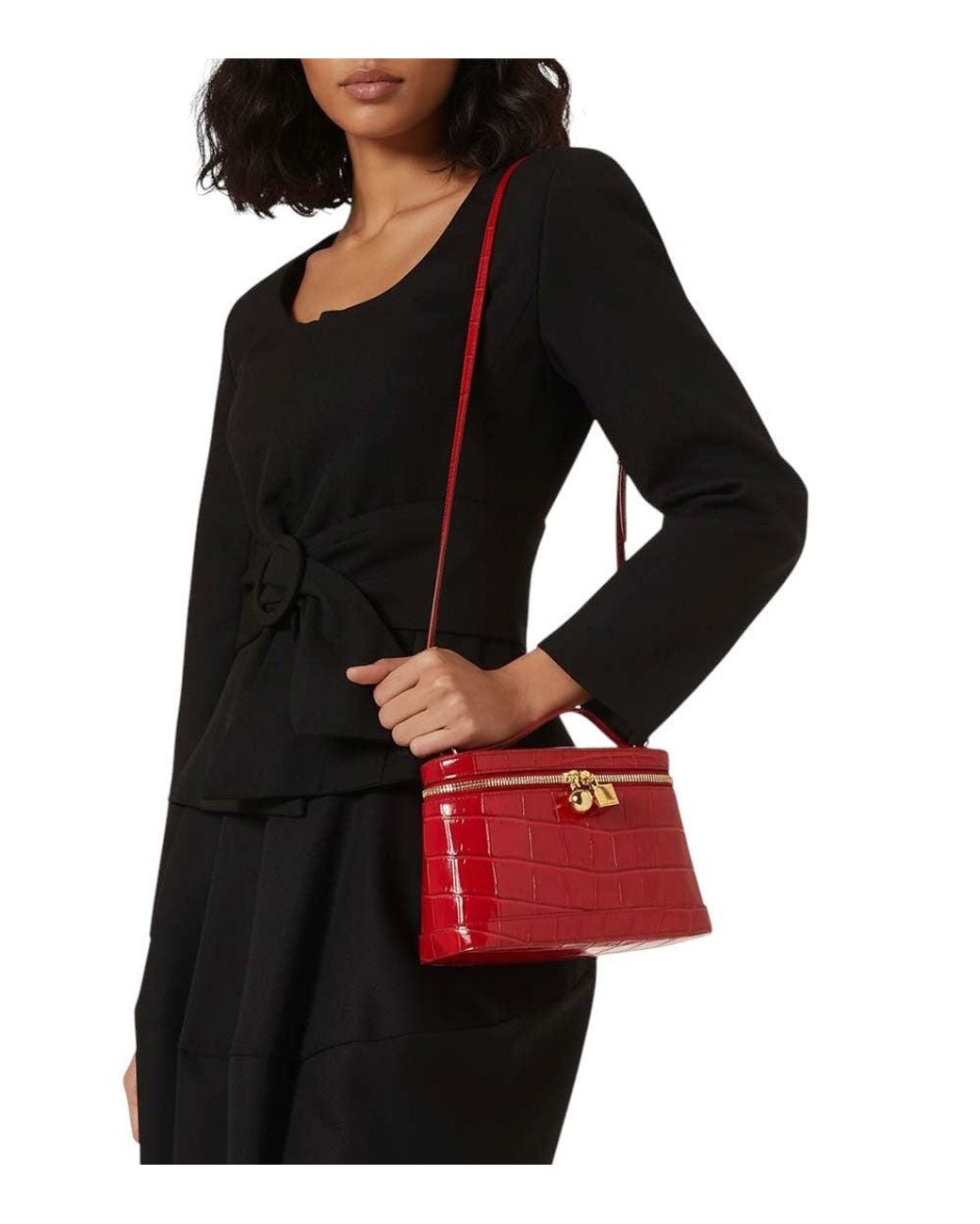 Jacquemus Red Le Petit Vanity Small Crossbody Bag