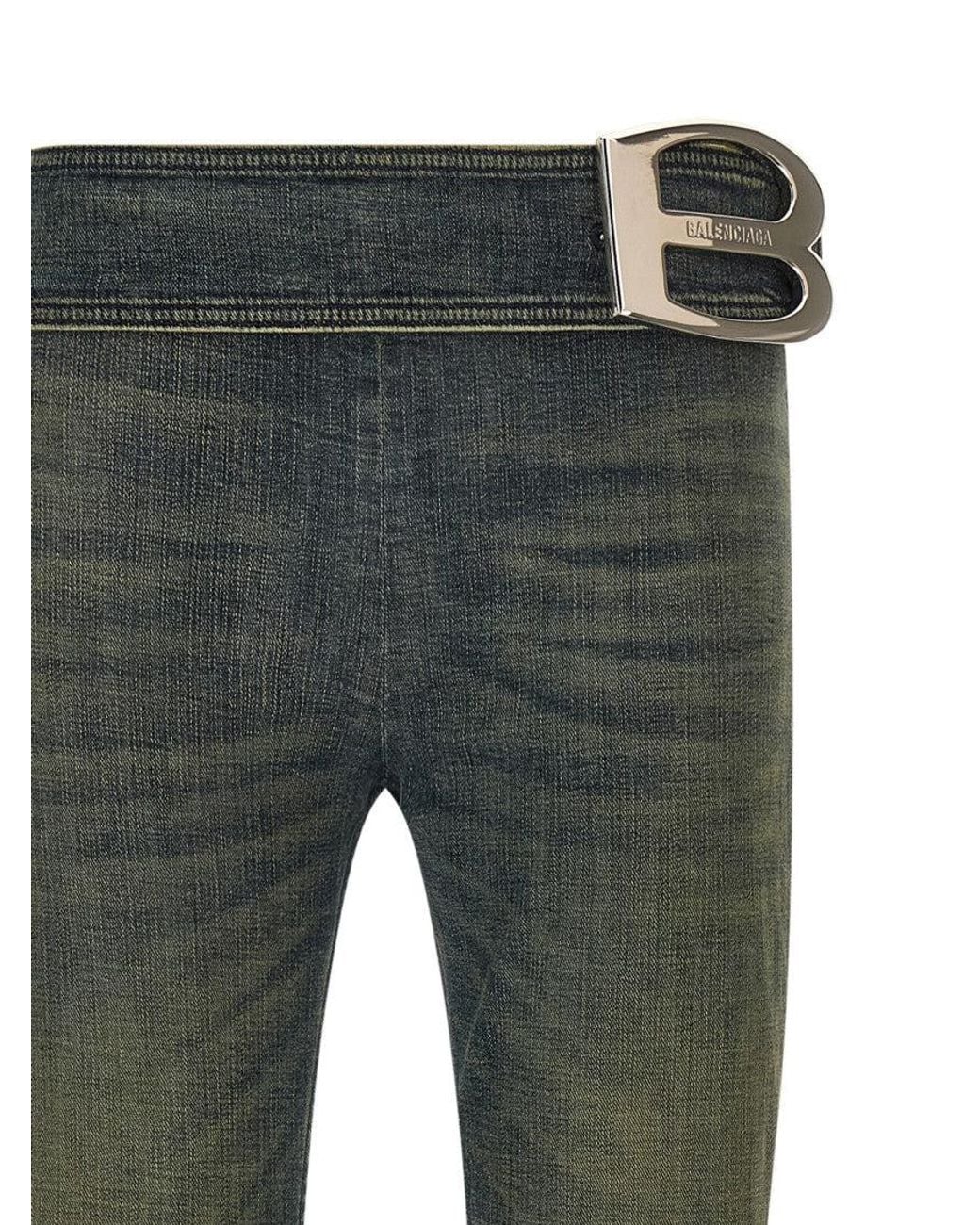 Balenciaga Gray Bootcut Jeans