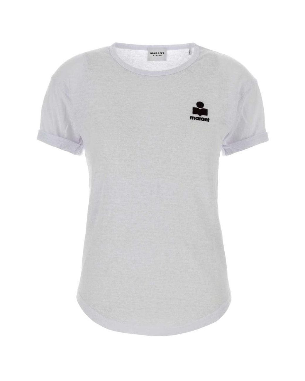 Isabel Marant White Solid None T-Shirt