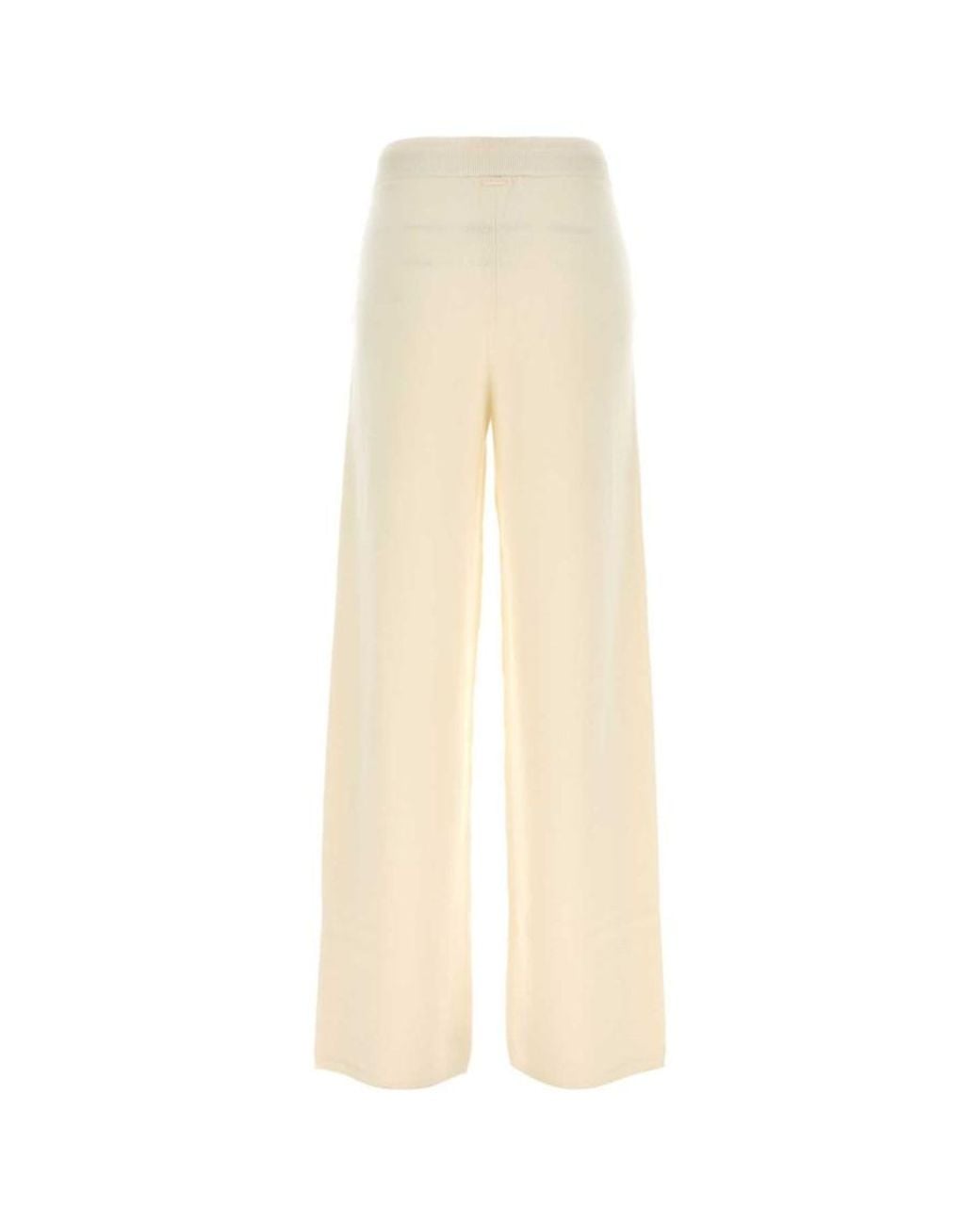 Max Mara White Relaxed Drawstring Pant