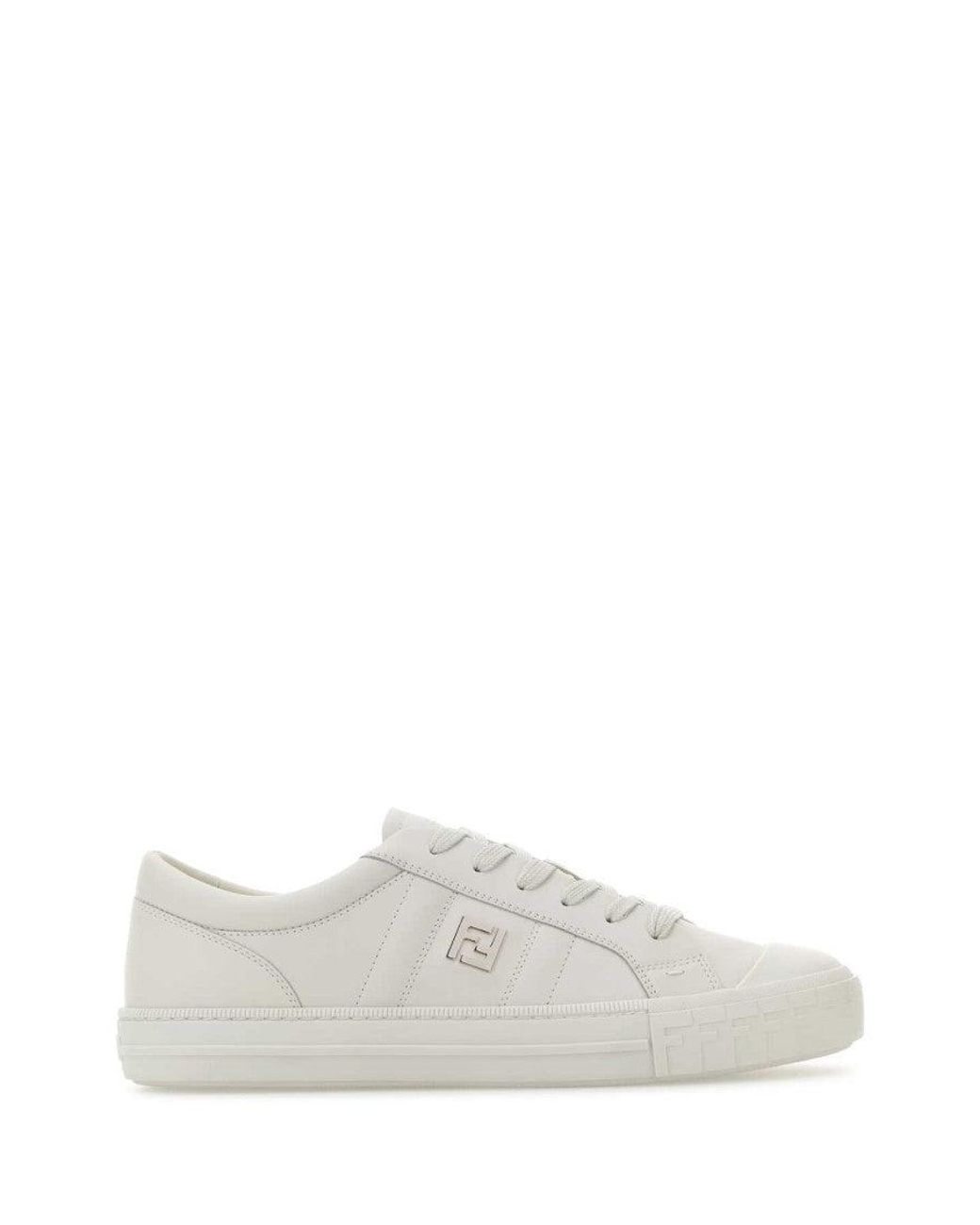 Fendi White Sneakers for men