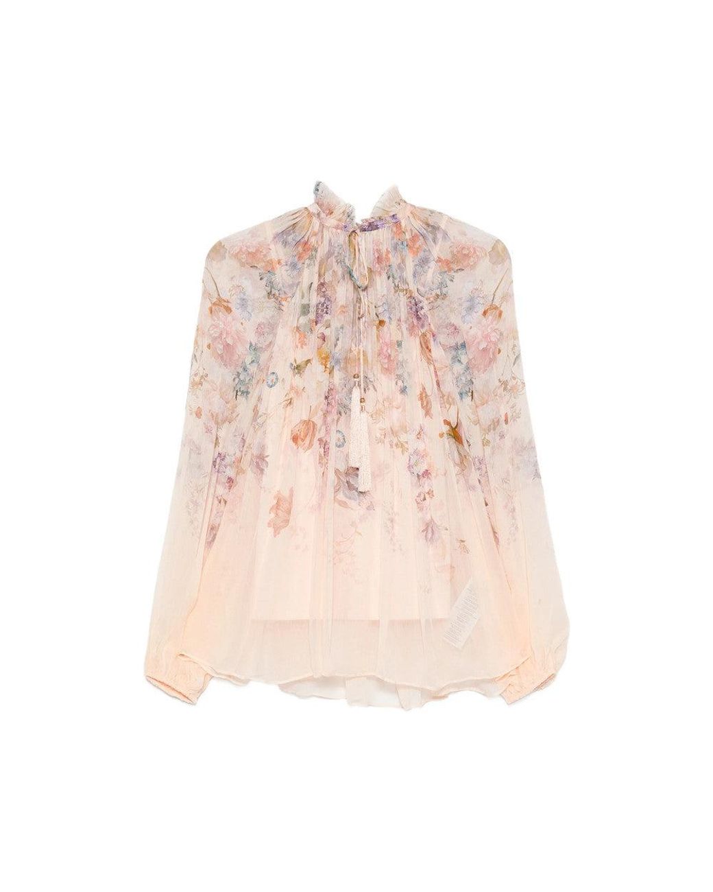 Zimmermann Pink Neutrals Tops
