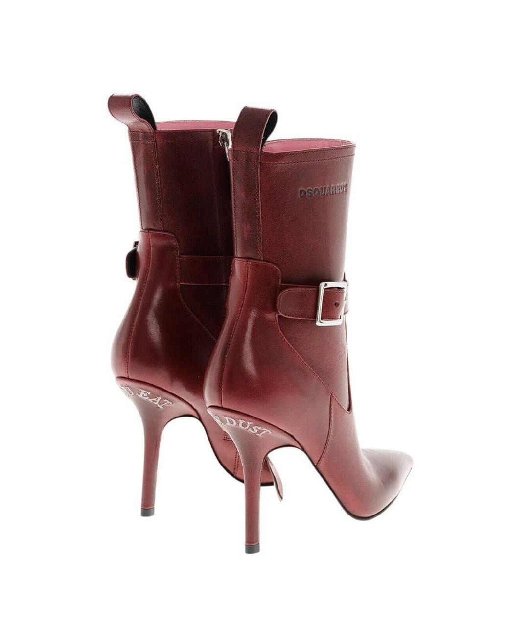 DSquared² Red Logo Boots