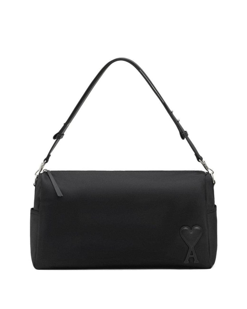 AMI Black Marcel Crossbody Bag