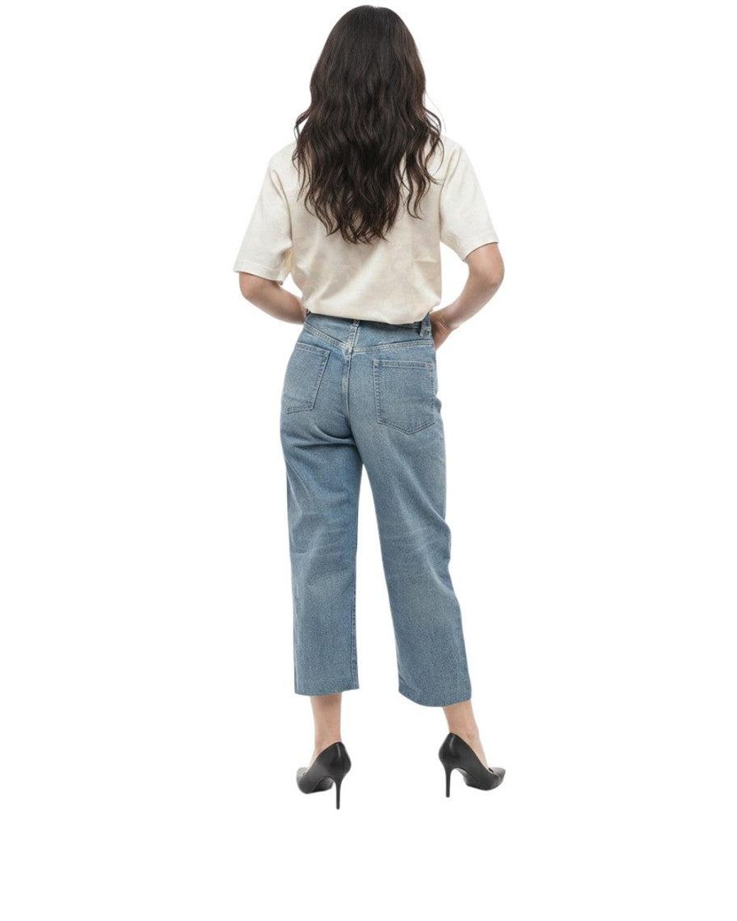 Tanaka Blue Regular High Rise Jeans