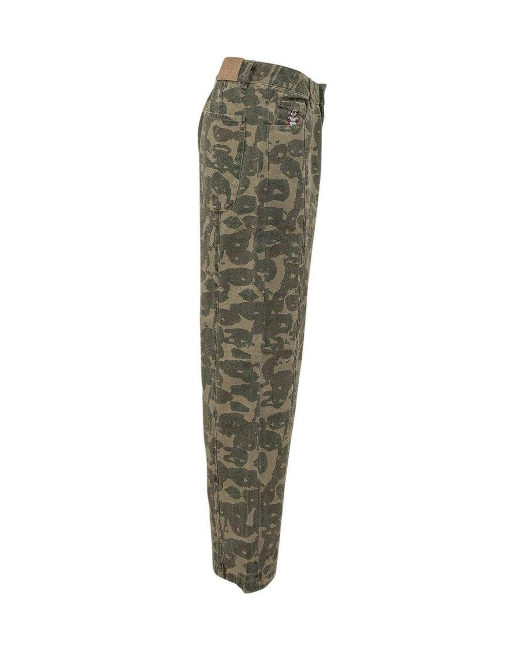 Kidsuper Green Dark Camo Jeans for men