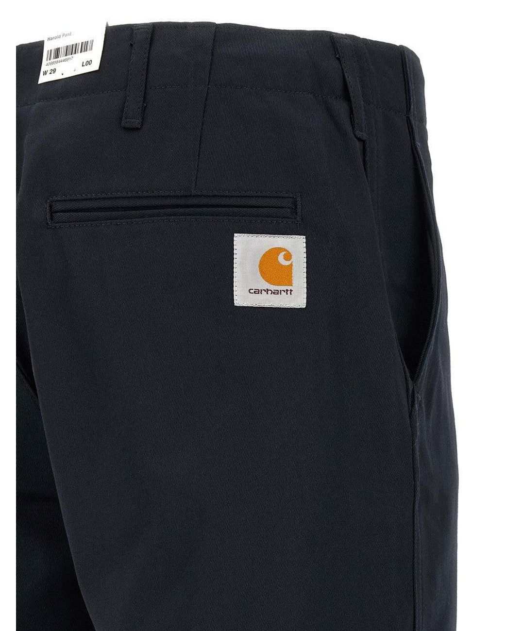 Carhartt Blue Flat Front Pants for men