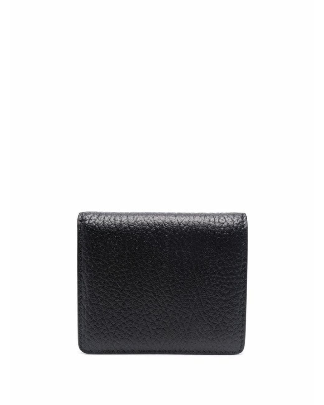 Maison Margiela Black Four Stitches Wallet