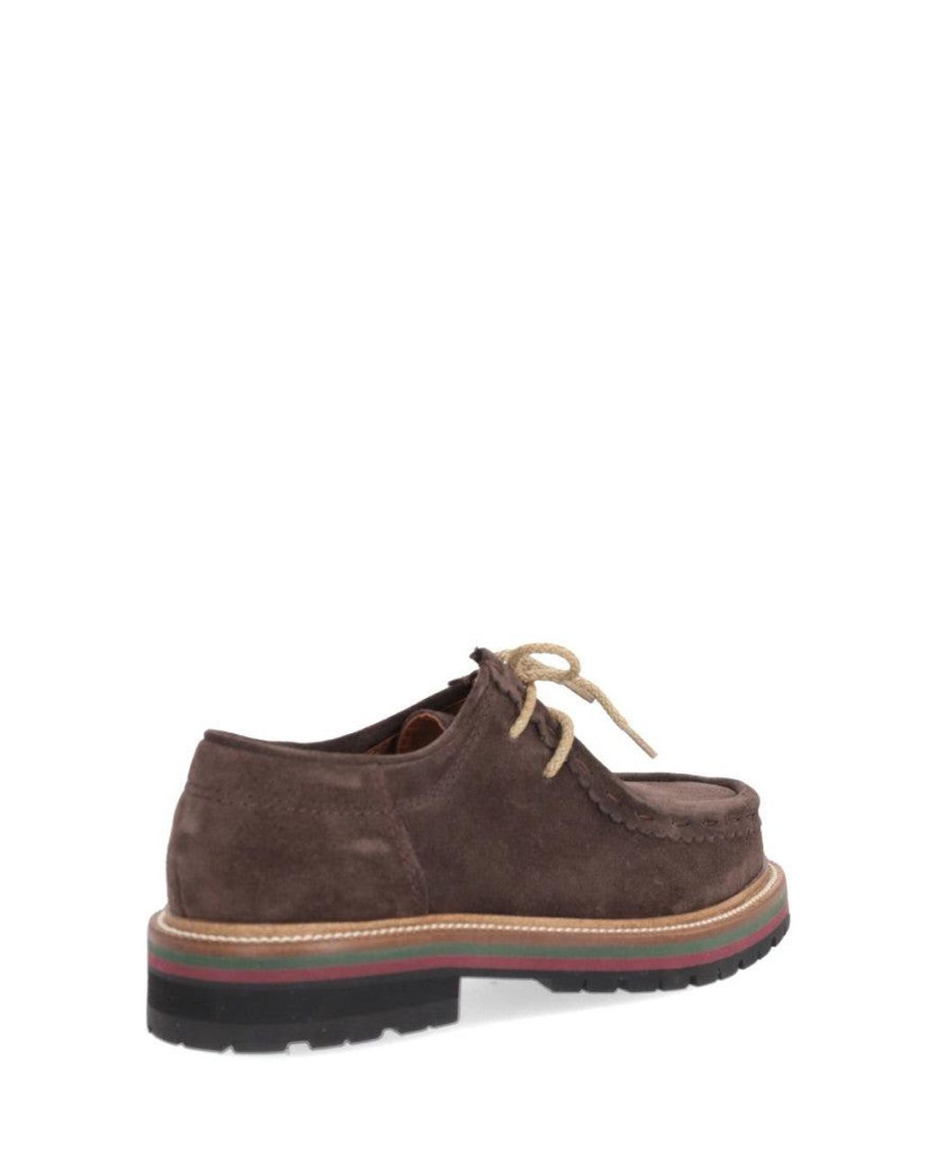 The Bekk Brown Leather Lace Up Shoes