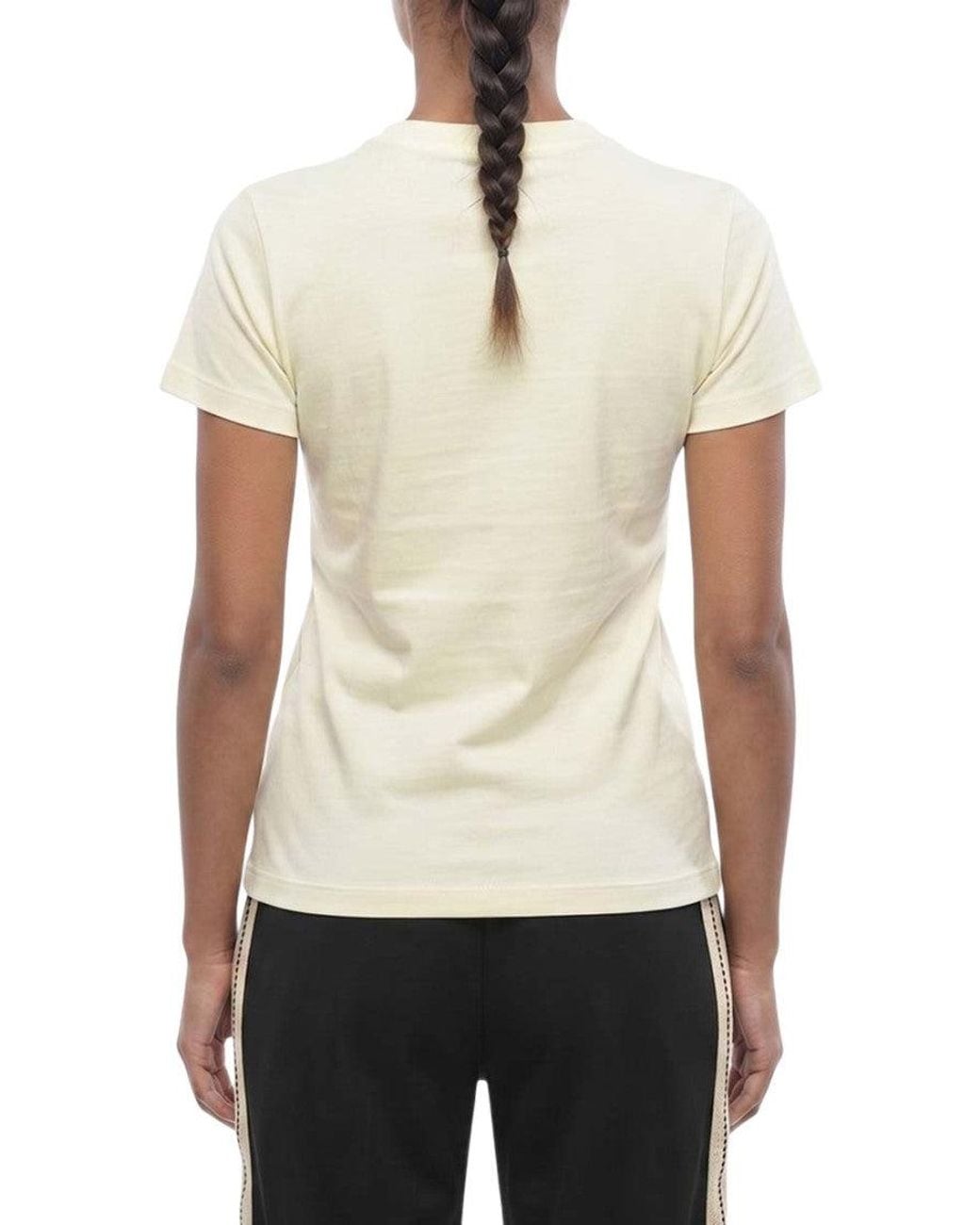 DSquared² White Printed Crew Neck T-Shirt