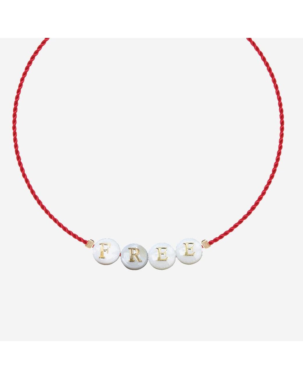 Sorbet Island Metallic Free Charm Bracelet