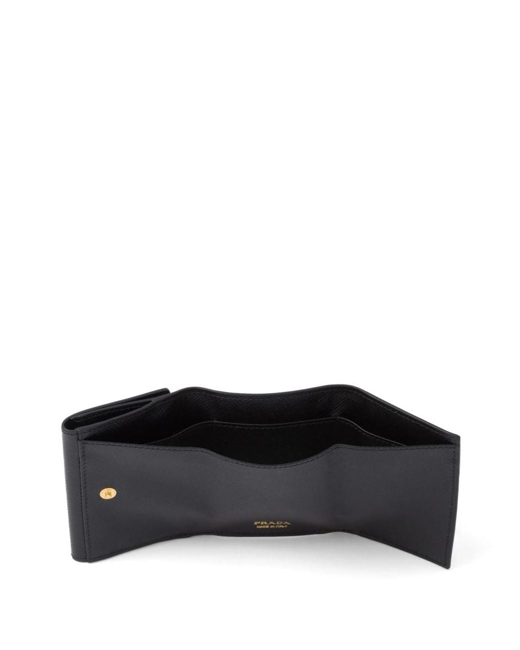 Prada Black Small Logo Wallet