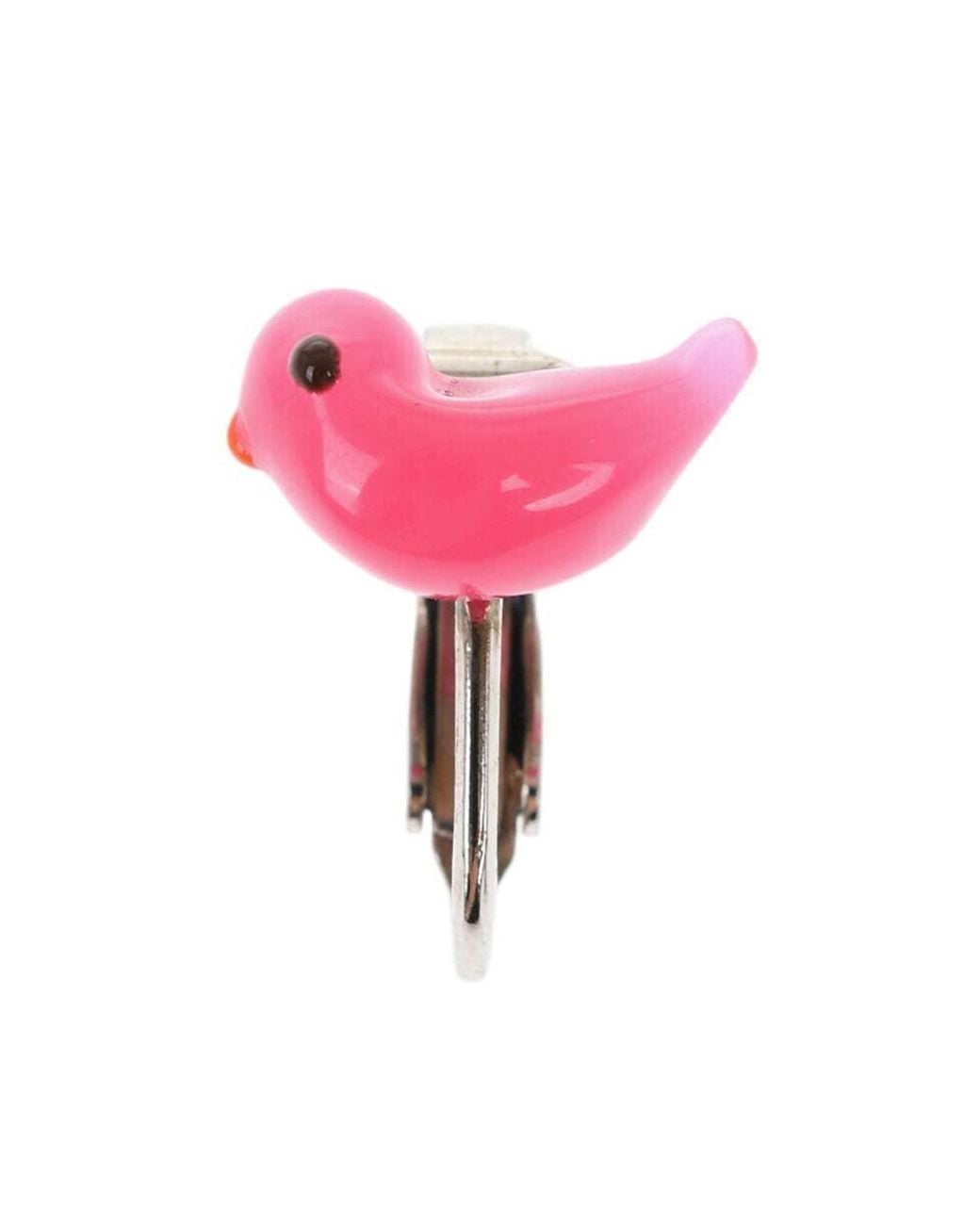 DSquared² Pink Bird Single Earring for men