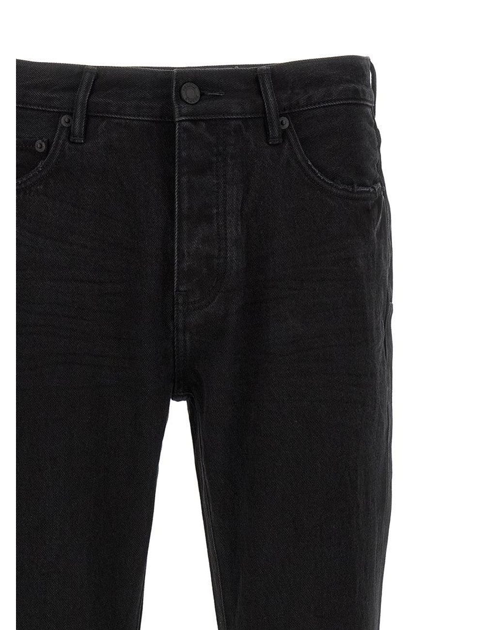Purple Brand Black Mid Rise Jeans for men