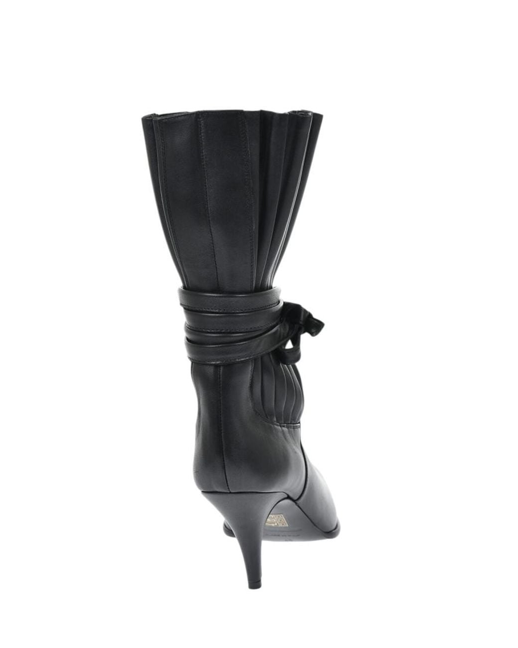 DSquared² Black Leather Ankle Boots