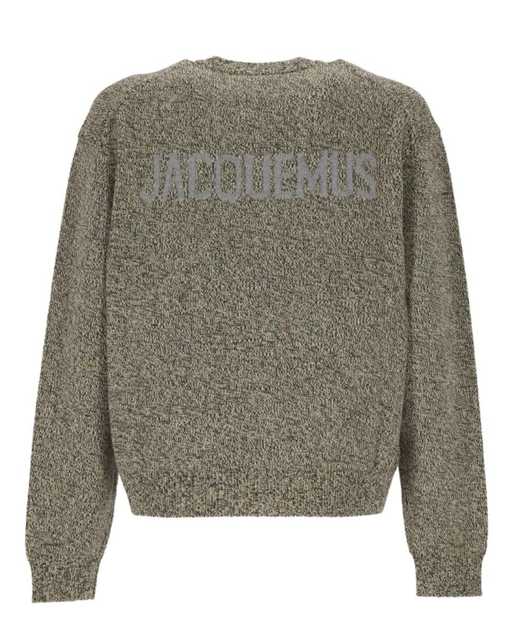Jacquemus Green Button-Up Cardigan for men