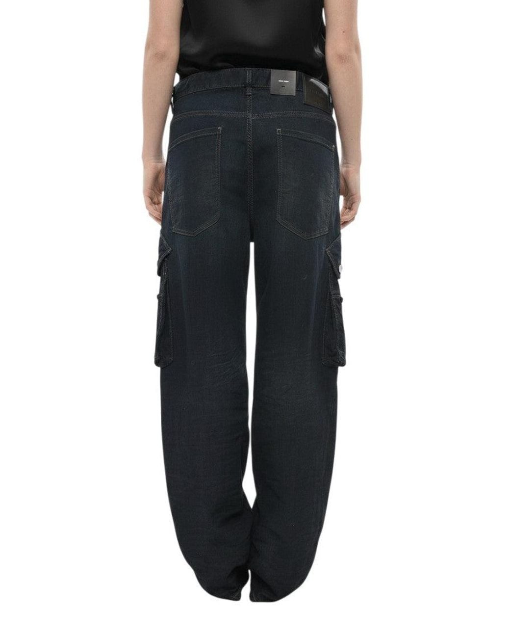 DSquared² Black Relaxed Mid Rise Jeans
