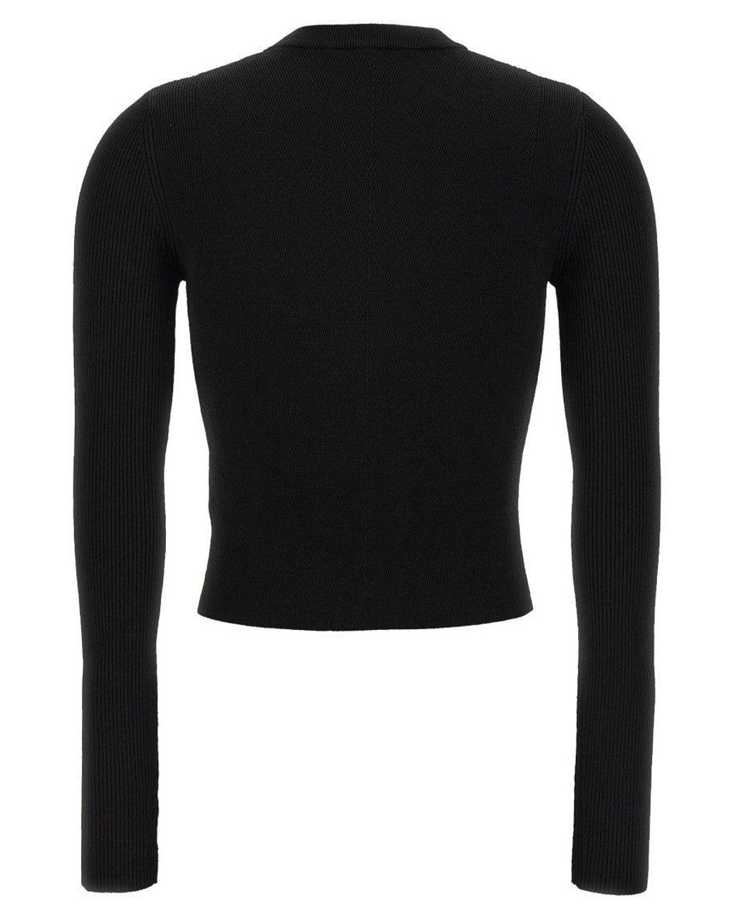 DIESEL Black Embroidered Logo T-Shirt