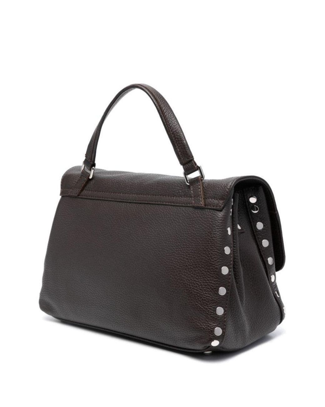 Zanellato Black Dark Postina Satchel
