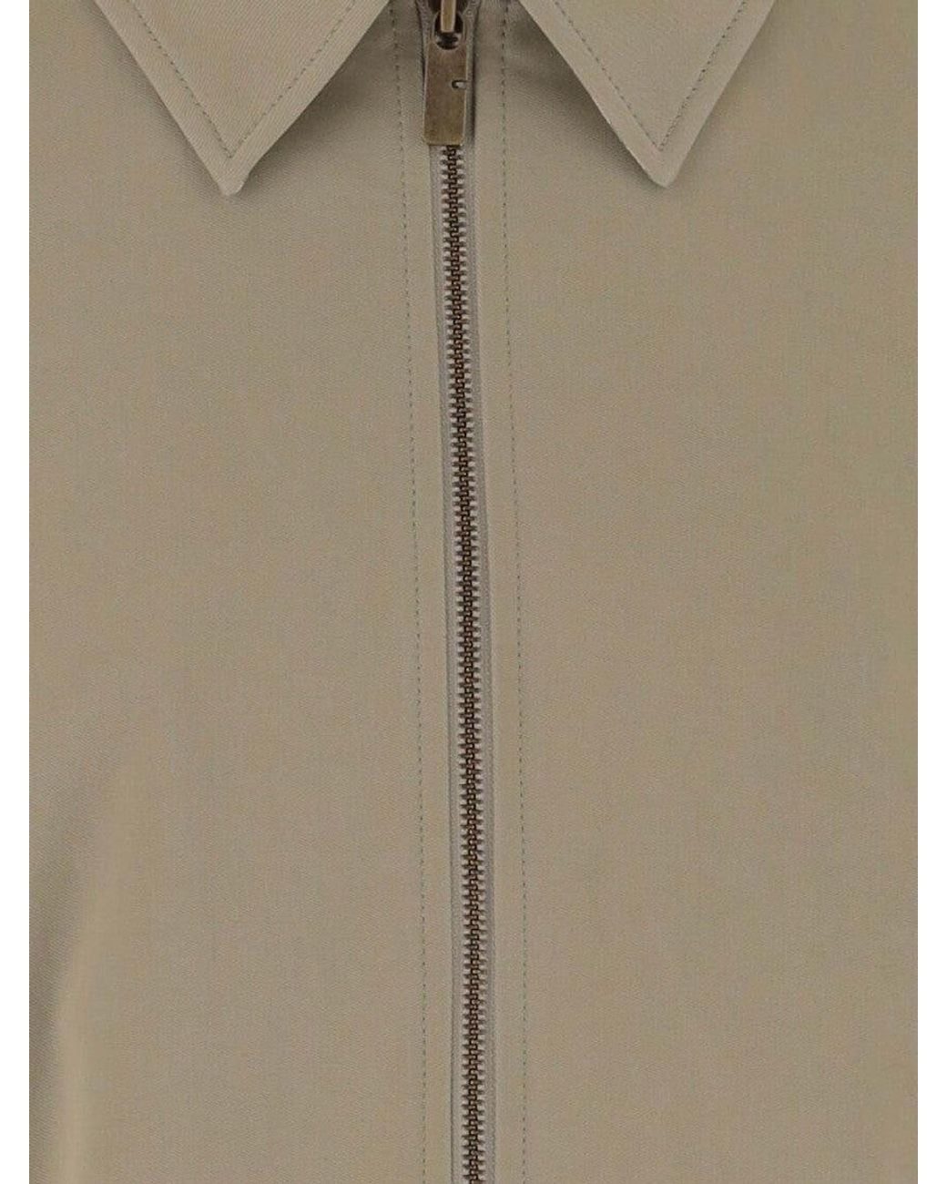 Burberry Natural Shirt Collar Jacket for men