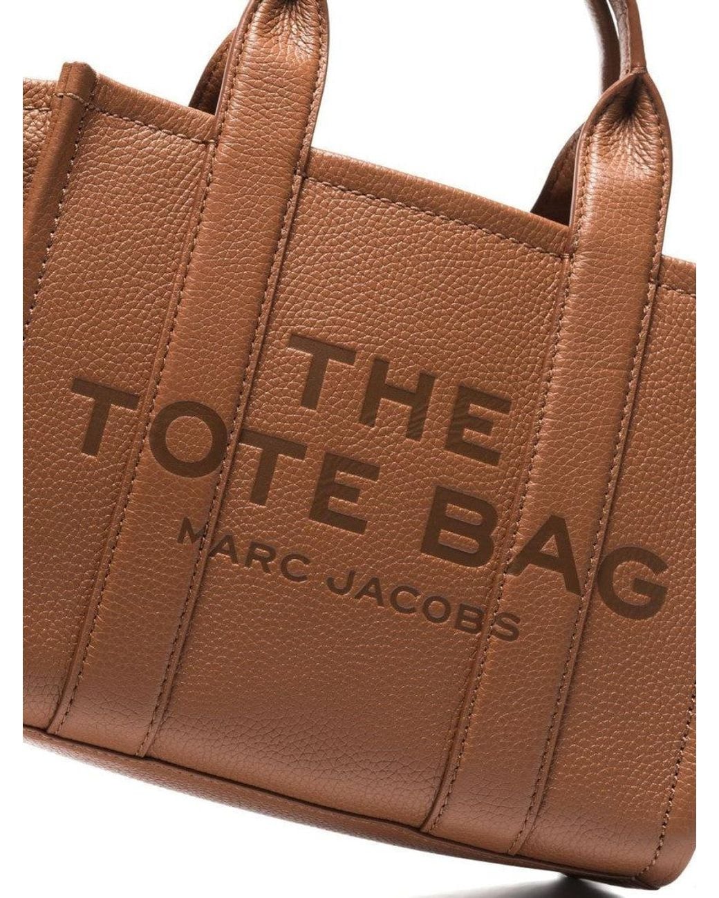 Marc Jacobs Brown The Leather Small Tote Bag