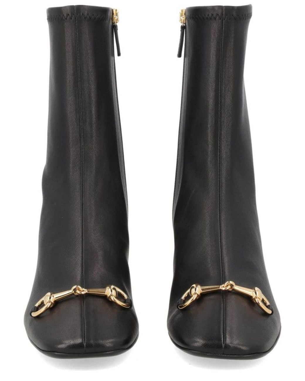 Gucci Black Solid Signora Boots