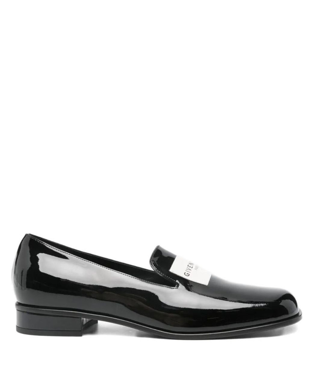 Givenchy Black Logo Loafers