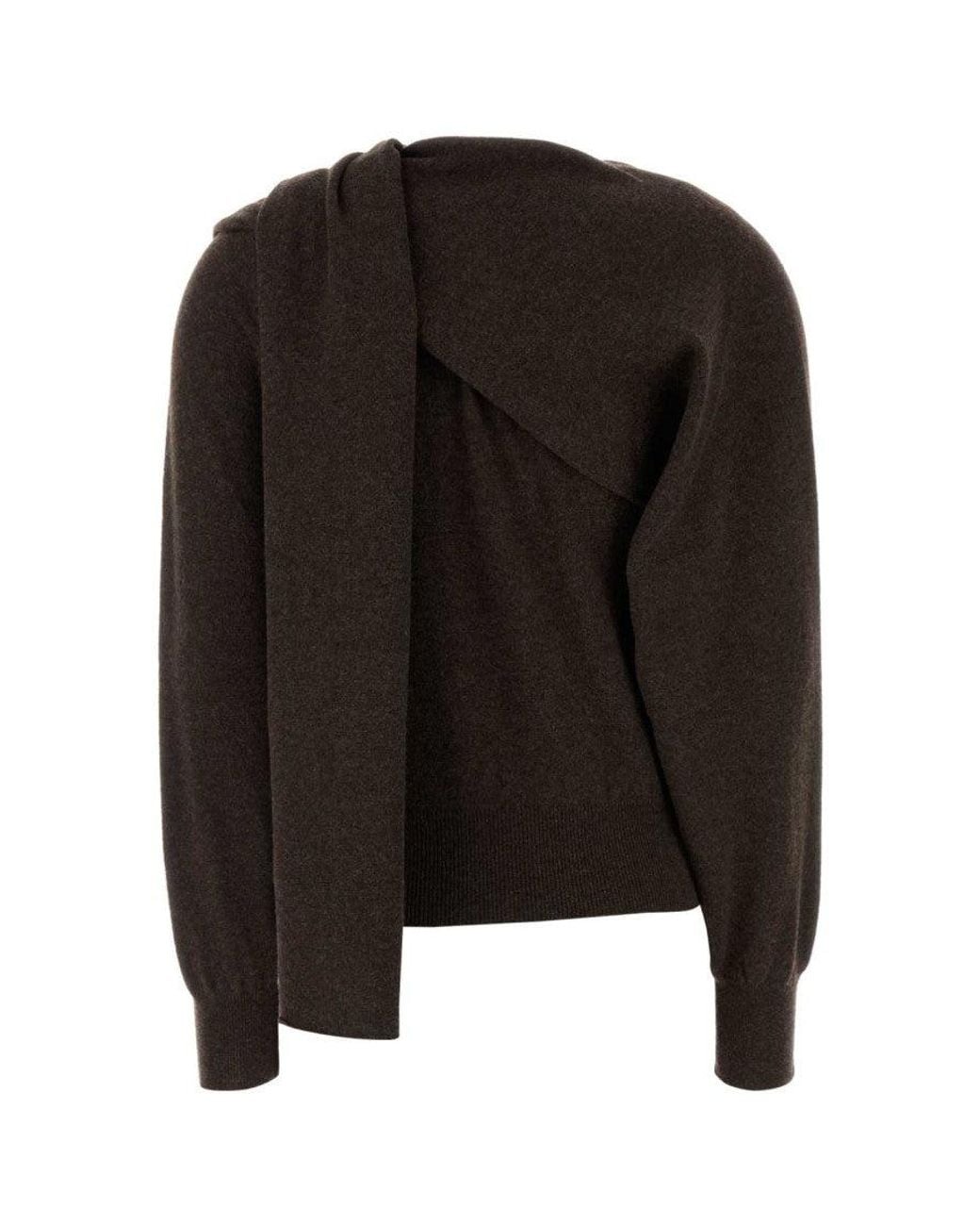 Ferragamo Black Ferragamo Cashmere Cardigan