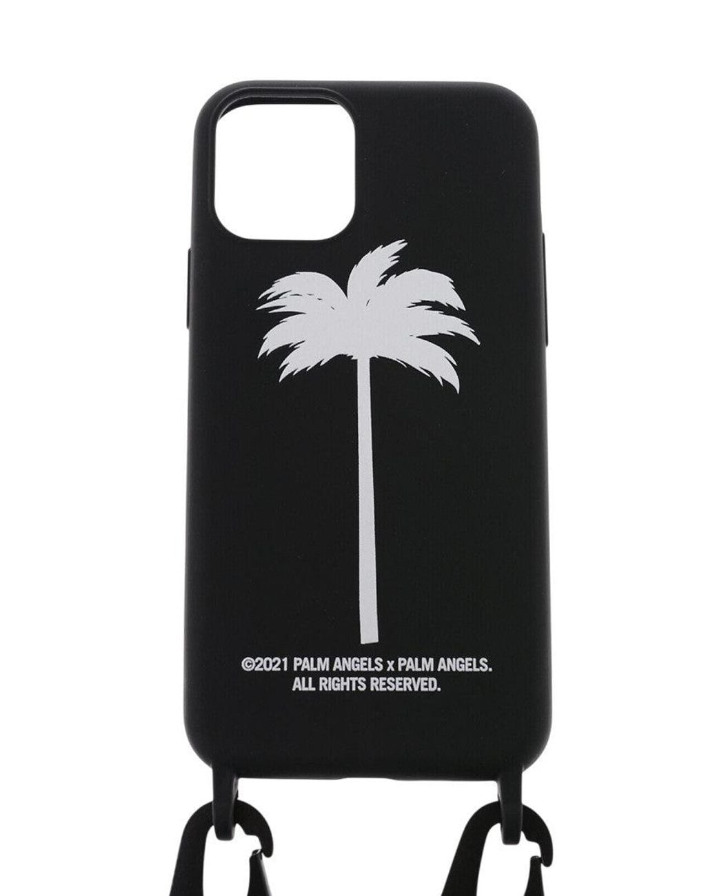 Palm Angels Black Printed Iphone 11 Pro Case for men