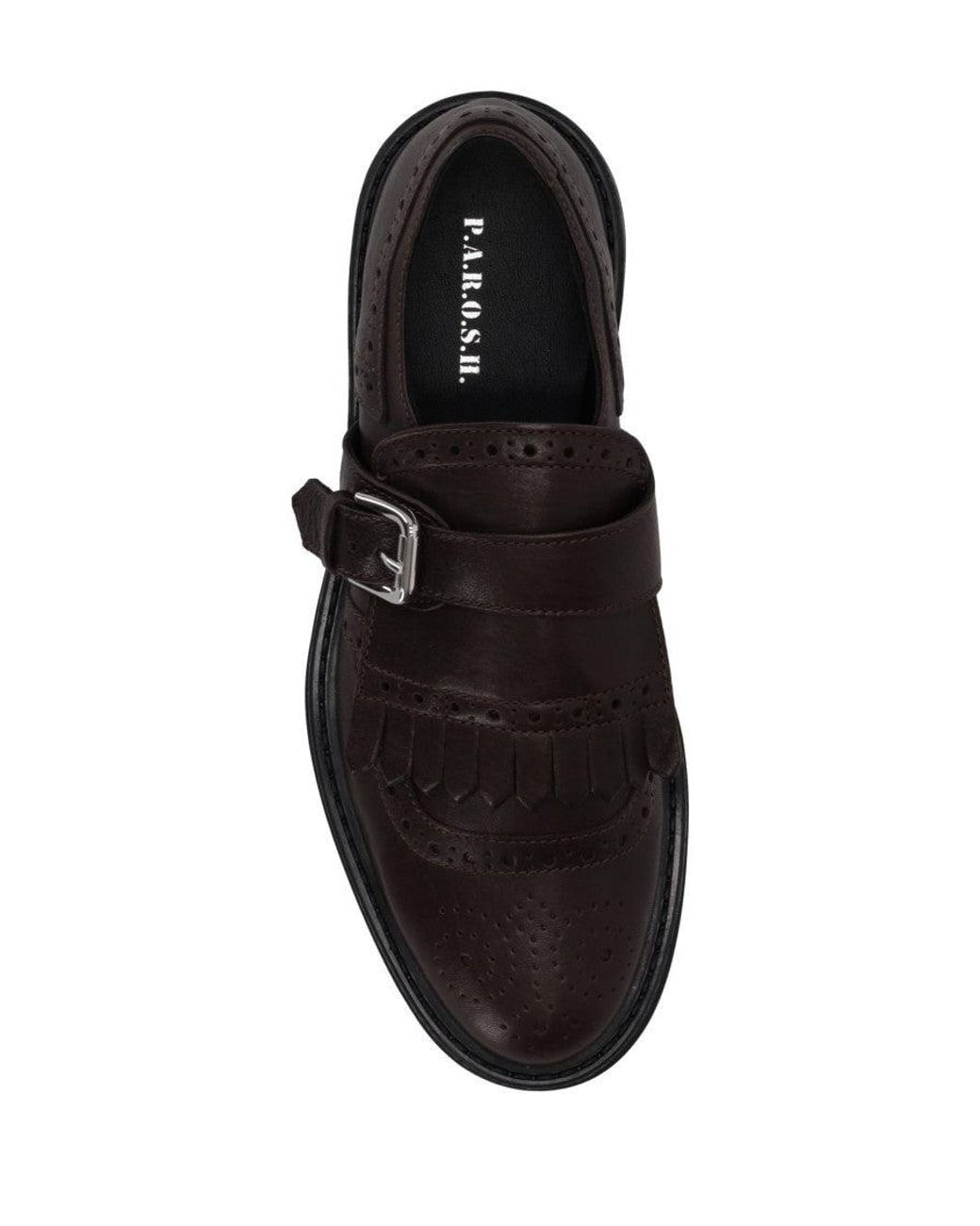P.A.R.O.S.H. Black Scarpa Con Fibbia