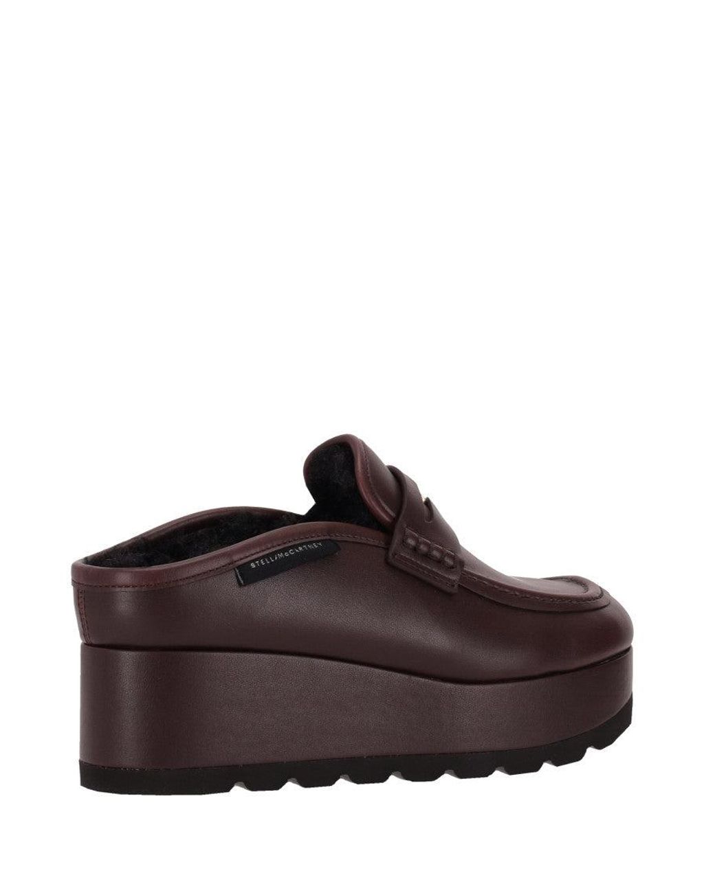 Stella McCartney Brown Solid Mules