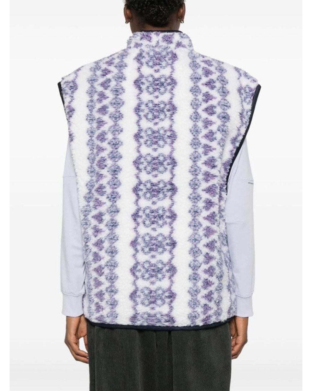 Isabel Marant Blue Printed Reversible Vest