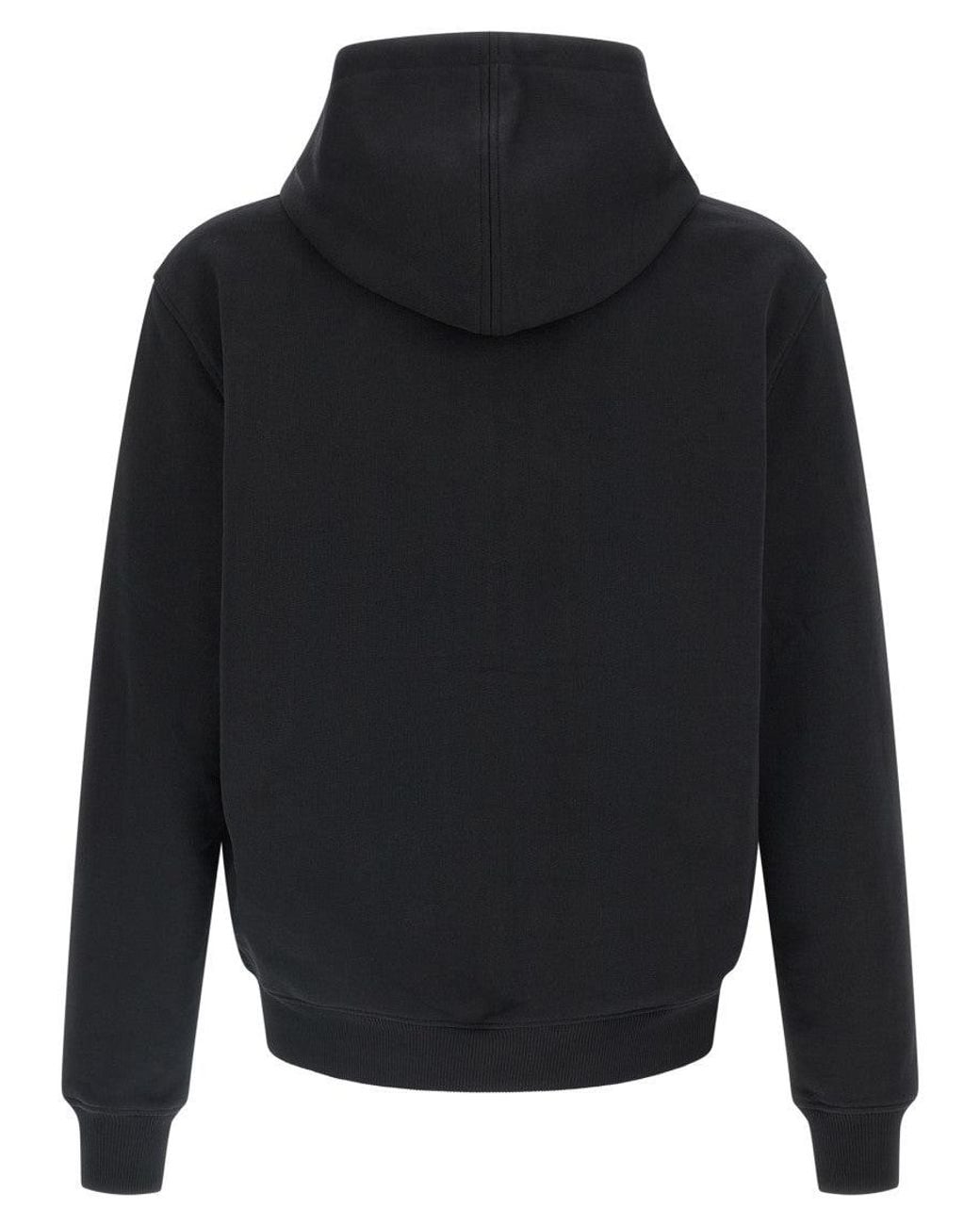 AMI Black 'Ami De Coeur' Hoodie for men
