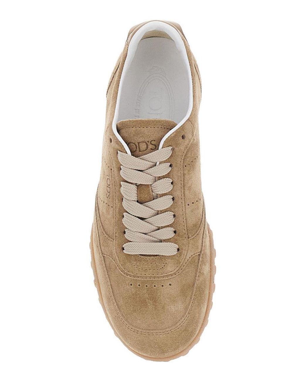 Tod's Brown Low Top Sneakers