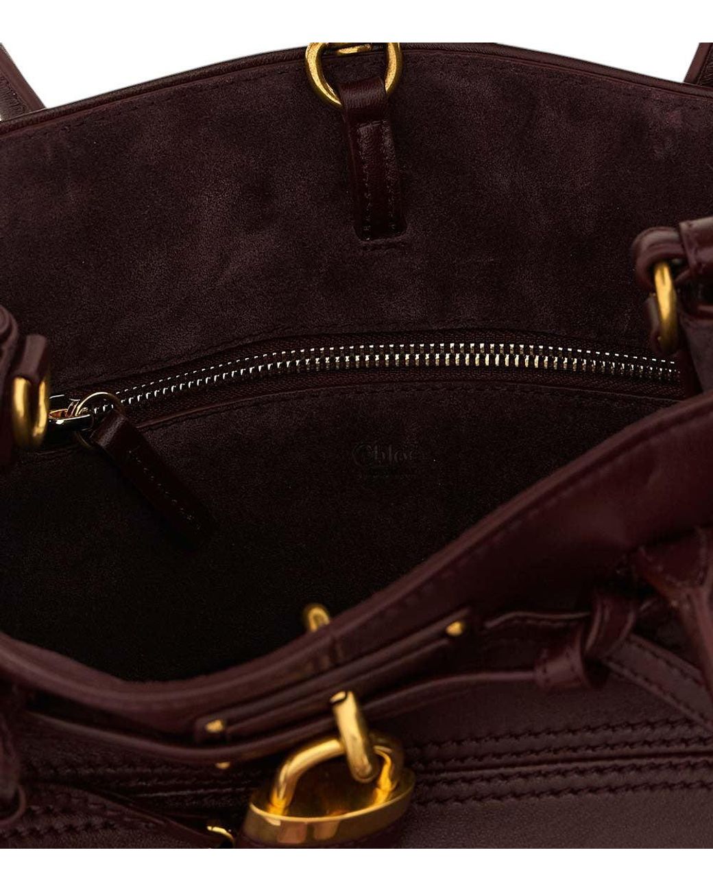 Chloé Purple Paddington Small Satchel