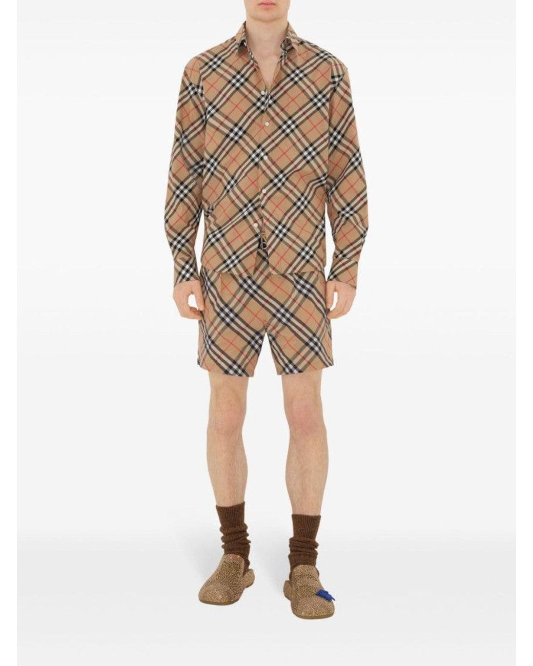 Burberry Multicolor Swim Shorts for men