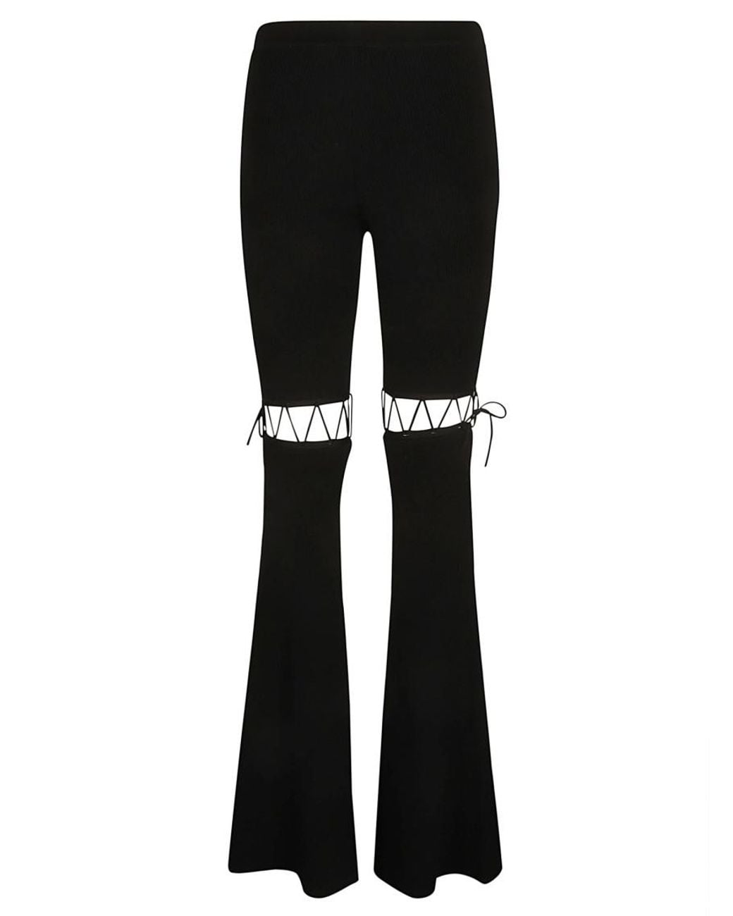 Nensi Dojaka Black Flared Pant
