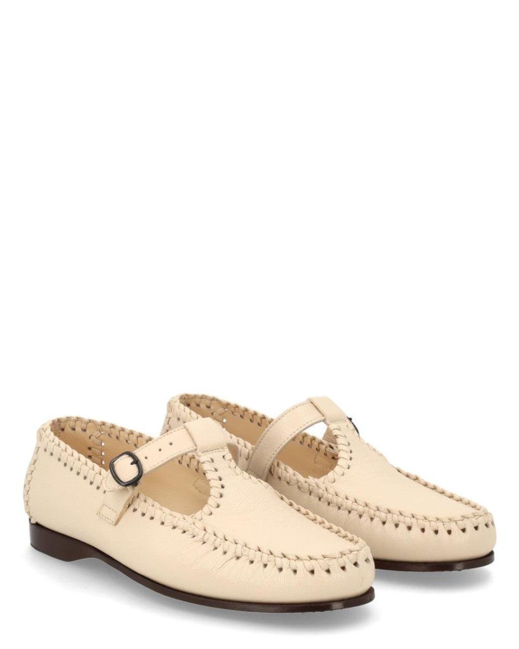 Hereu Natural Leather Loafers