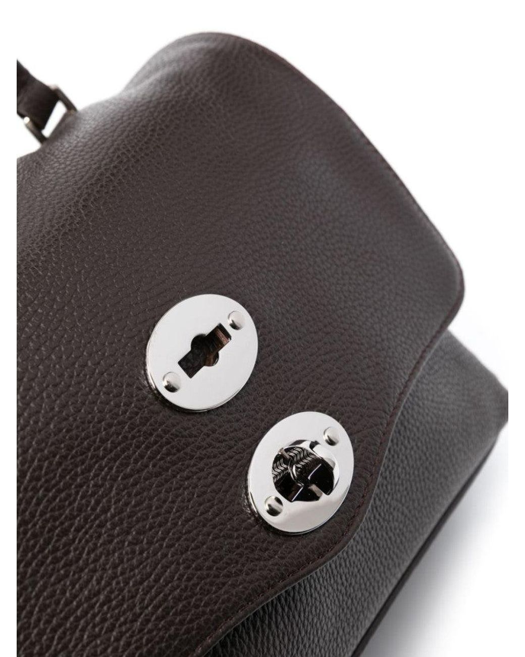 Zanellato Black Dark Postina Satchel