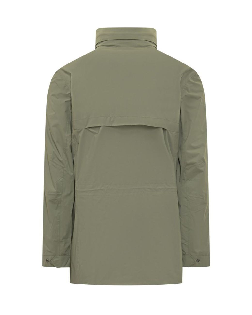 K-Way Green Solid Hood Jackets for men