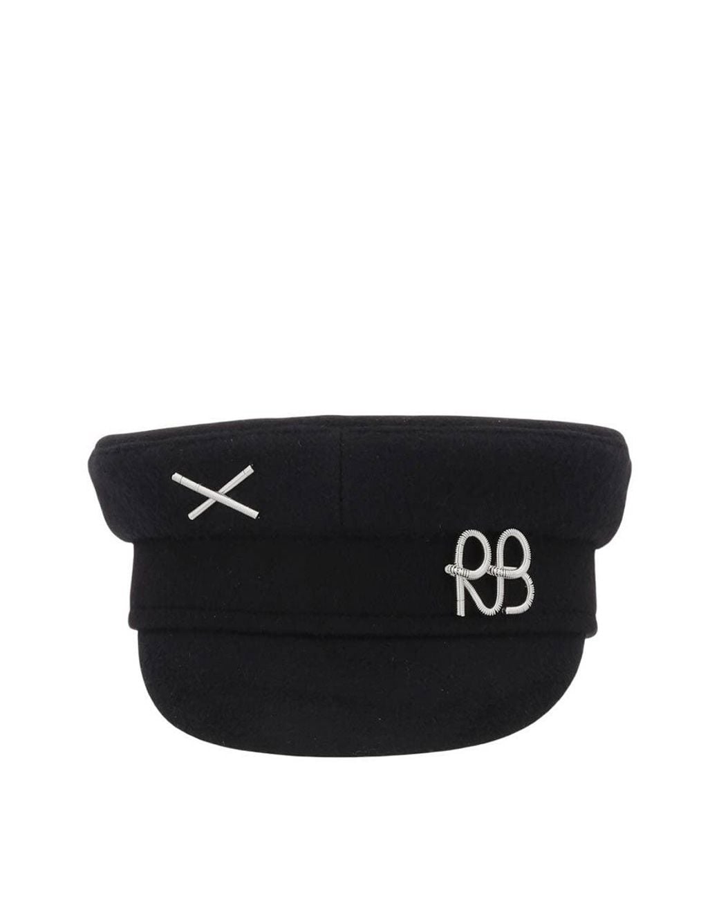 Ruslan Baginskiy Black Logo Bakerboy Hat